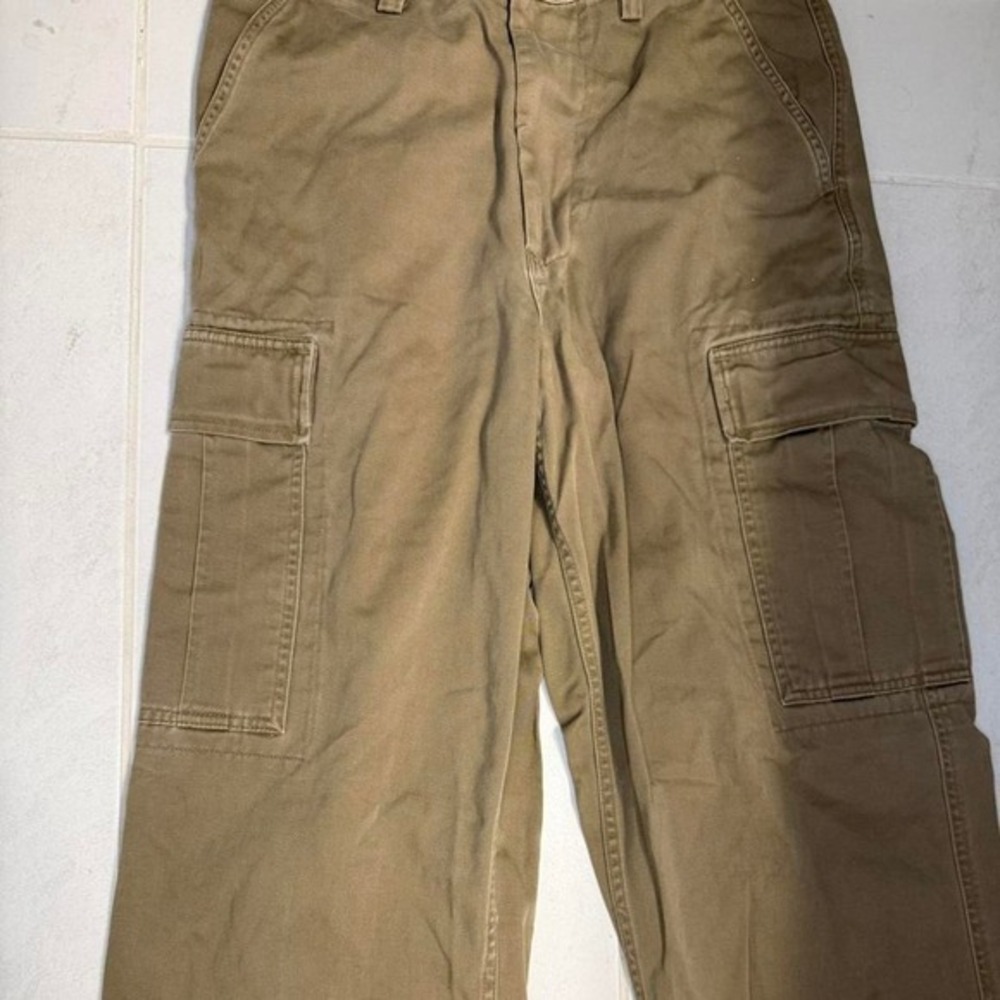 Tan Polo Ralph Lauren cargo pants 32x29 - Picture 3 of 8